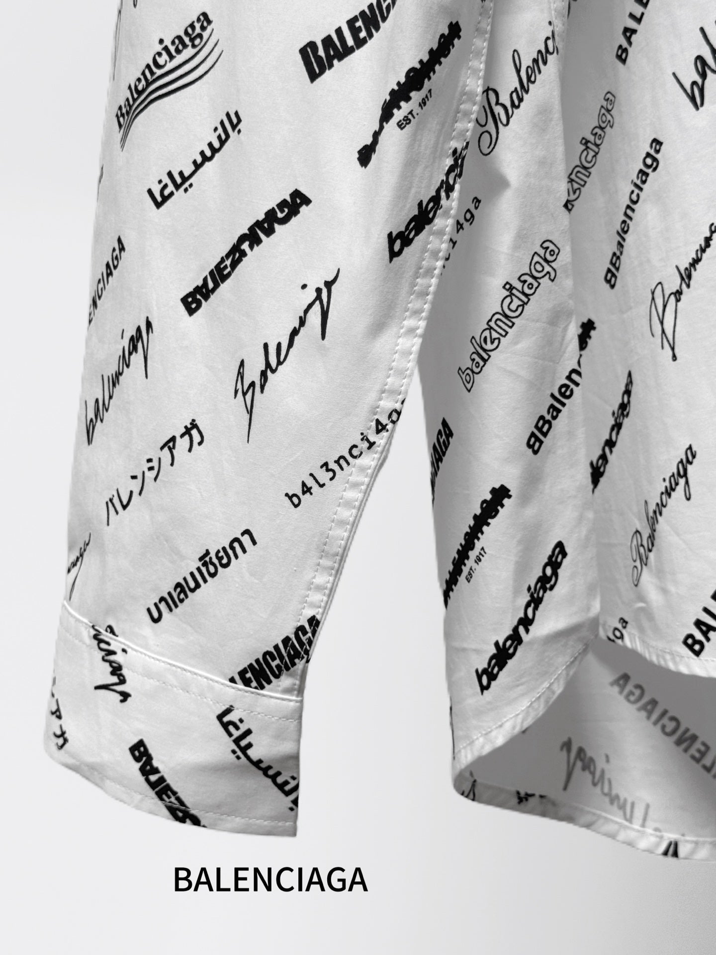 BALENCIAGA 26S LONG SLEEVE SHIRT 123