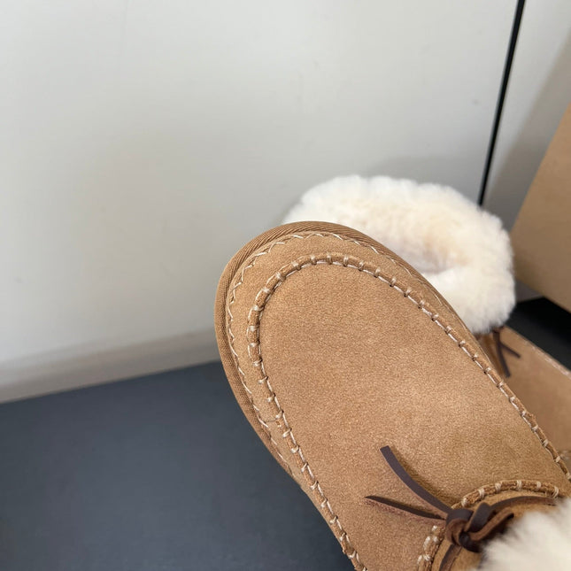 CLASSIC MINI ALPINE IN CHESTNUT BROWN SUEDE
