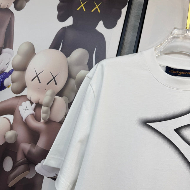 LV WHITE COTTON T-SHIRT 238912