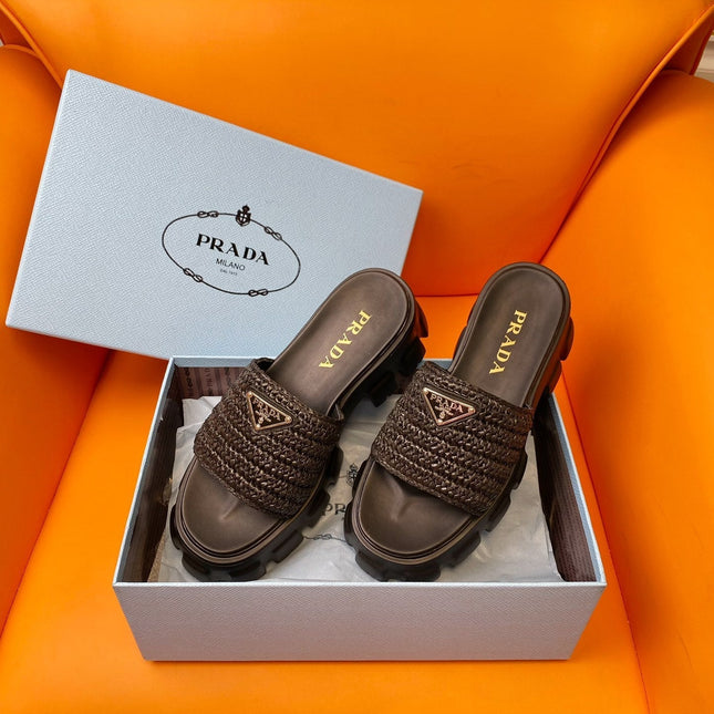 Pra Wedge Sandal 60 Chocolate