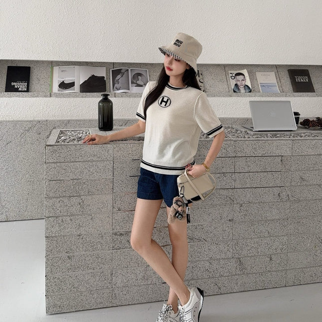 HERMES 25S PULLOVER SWEATER 165