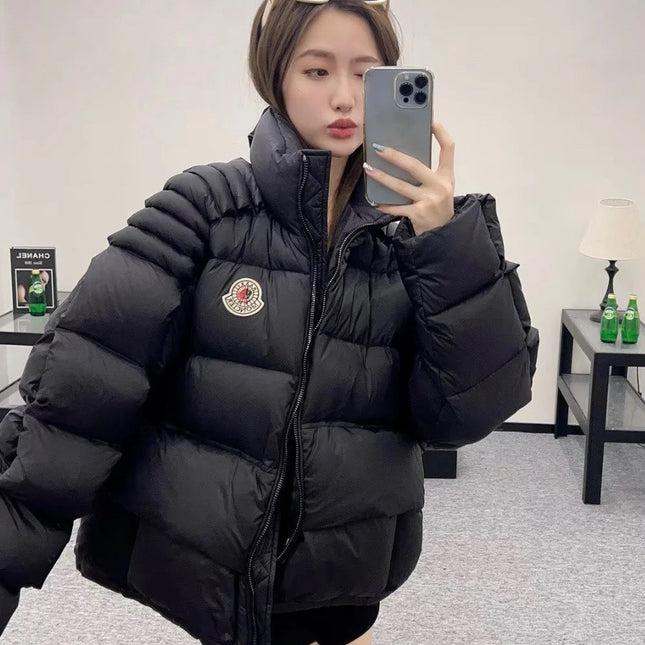 MONCLER 25S STAND-COLLAR PUFFER JACKET 324