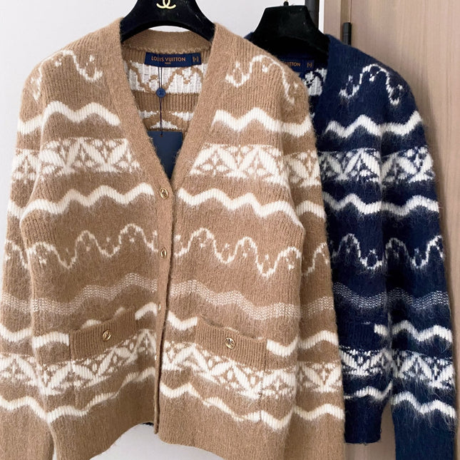LV 25S V-NECK CARDIGAN 0057