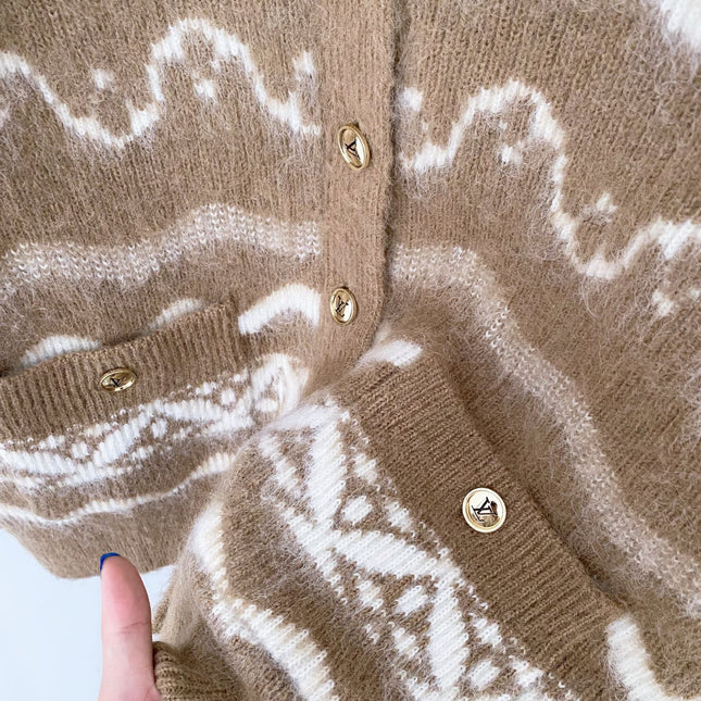 LV 25S V-NECK CARDIGAN 99270