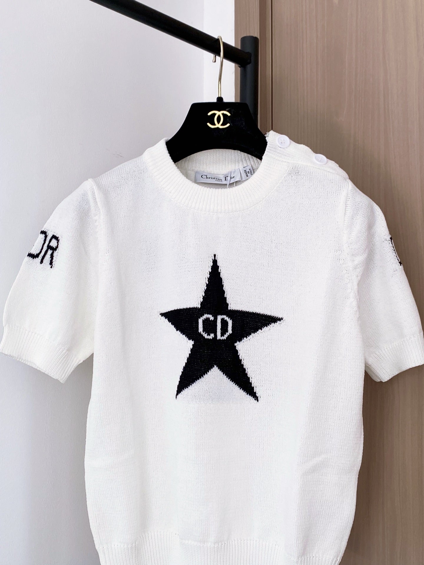 DIOR 26S SHORT SLEEVE KNIT SWEATER 984