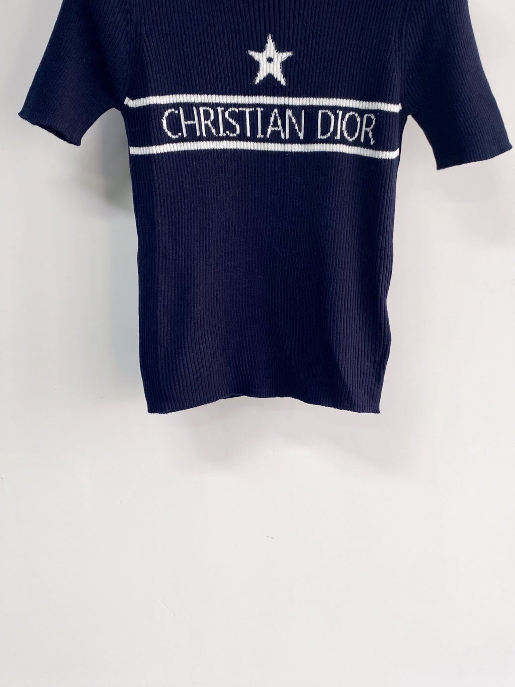 DIOR 26S SHORT-SLEEVE SWEATER 1197