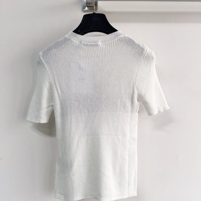 DIOR 26S SHORT-SLEEVE SWEATER 1196