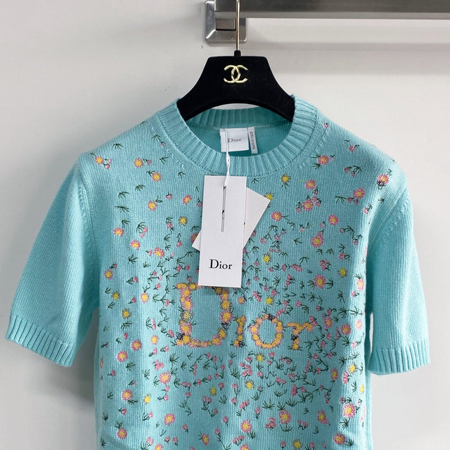 DIOR 26S SHORT-SLEEVE SWEATER 1158