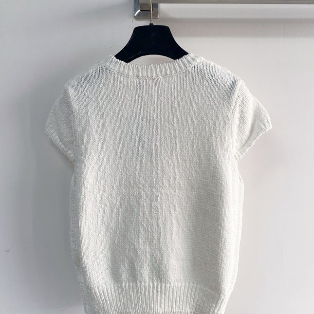 VALENTINO 26S SLEEVELESS KNIT TOP 217