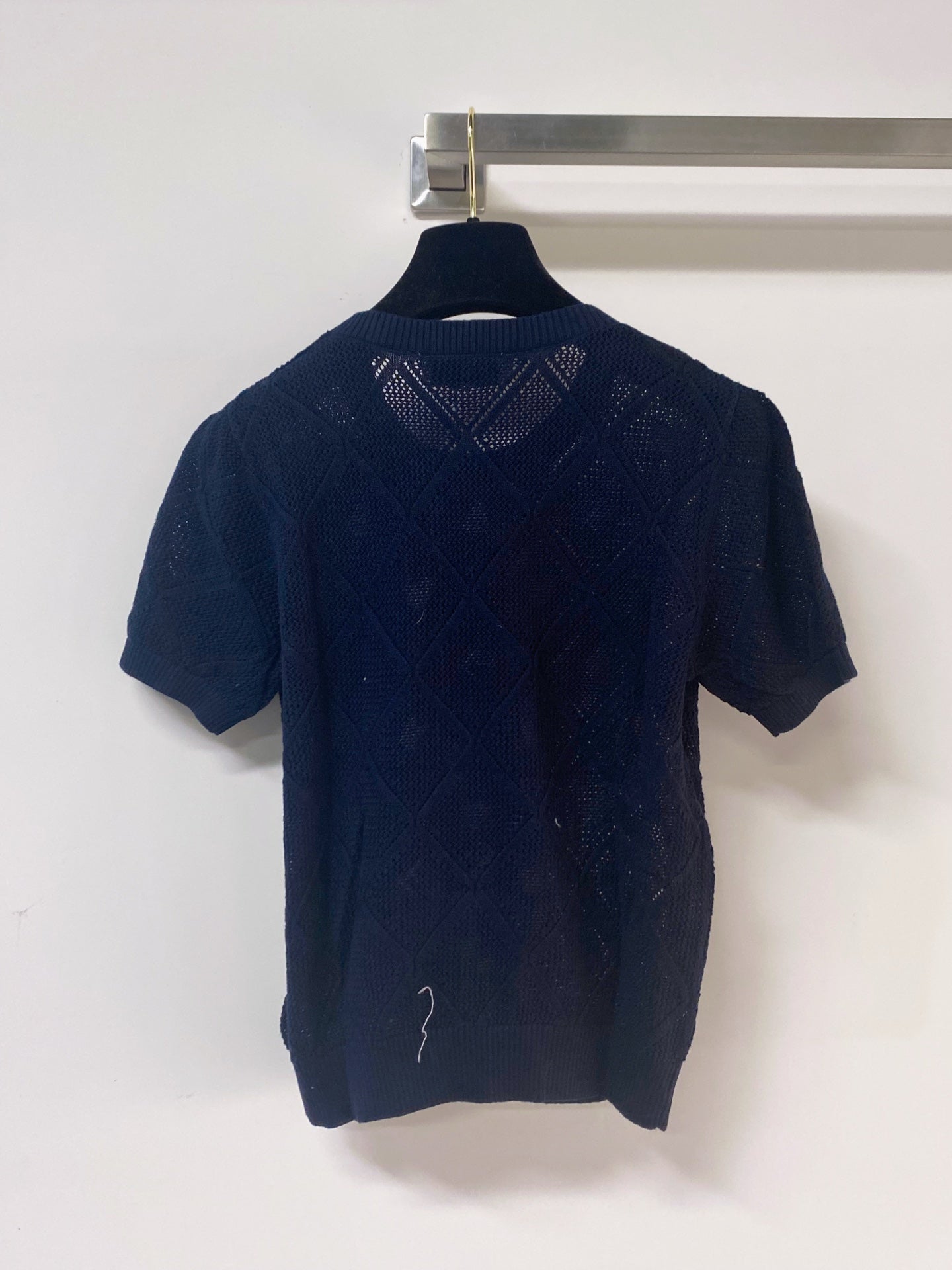 FENDI 26S KNIT SHORT SLEEVE KNIT TOP 031