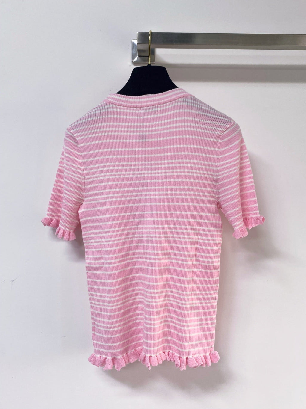 CHANEL 26S SHORT-SLEEVE SWEATER STYLE 1050