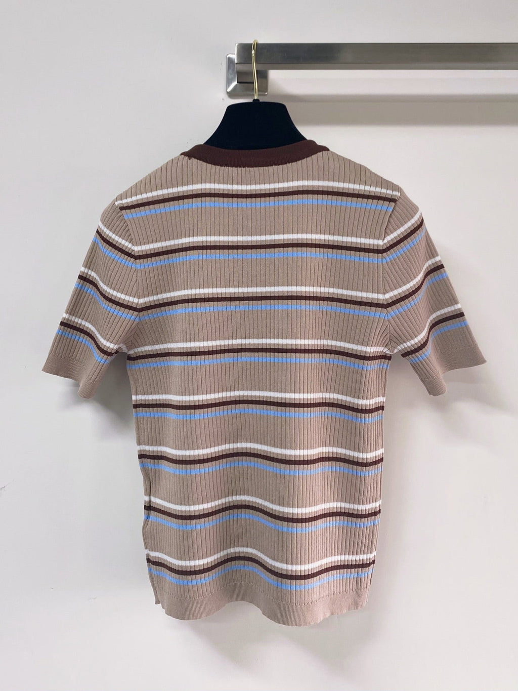 PRADA 26S SHORT-SLEEVED SWEATER STYLE 895