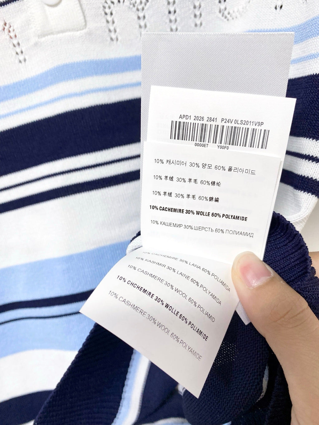 MIUMIU 26S SHORT-SLEEVED KNIT POLO SHIRT STYLE 1122