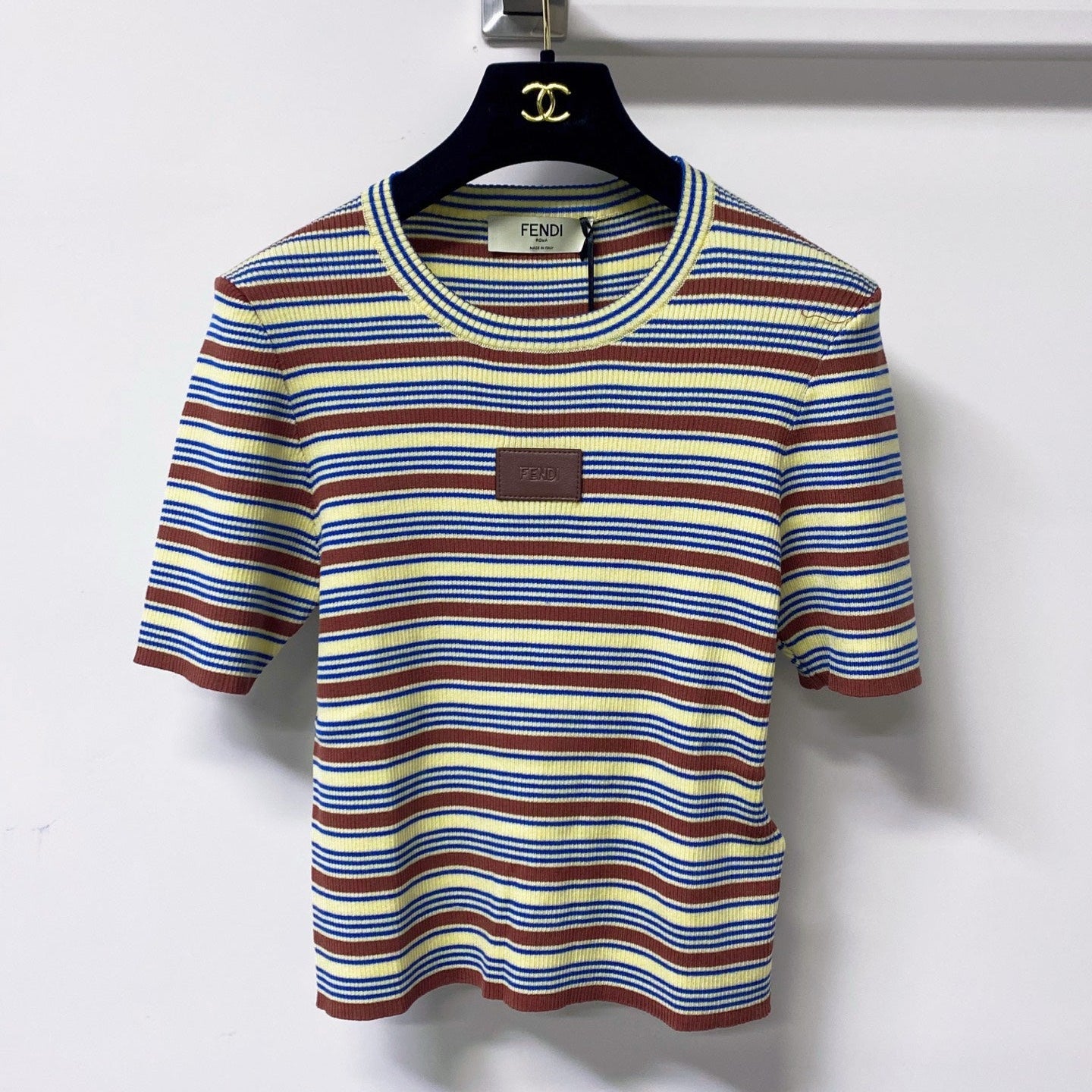 FENDI 26S KNIT T-SHIRT 180
