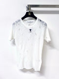DIOR 26S SHORT-SLEEVED SWEATER 1285