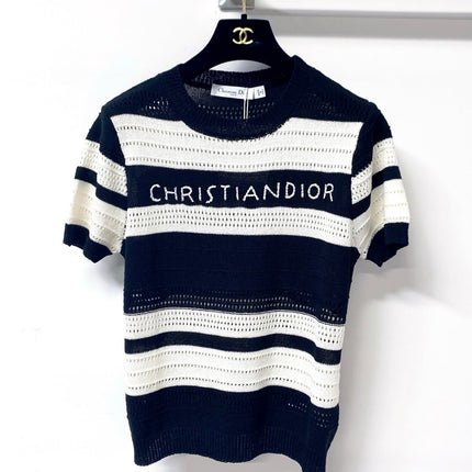 DIOR 26S SHORT-SLEEVED SWEATER 1288