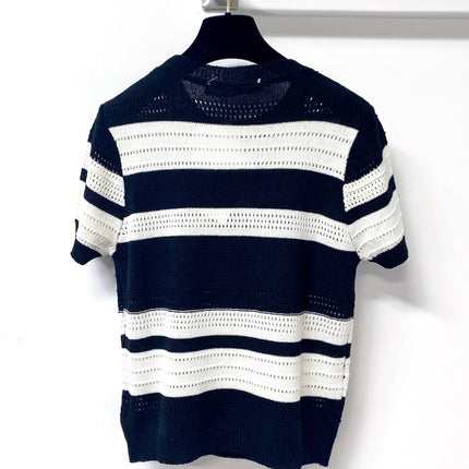 DIOR 26S SHORT-SLEEVED SWEATER 1288