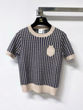 DIOR 26S SHORT-SLEEVED SWEATER 1263