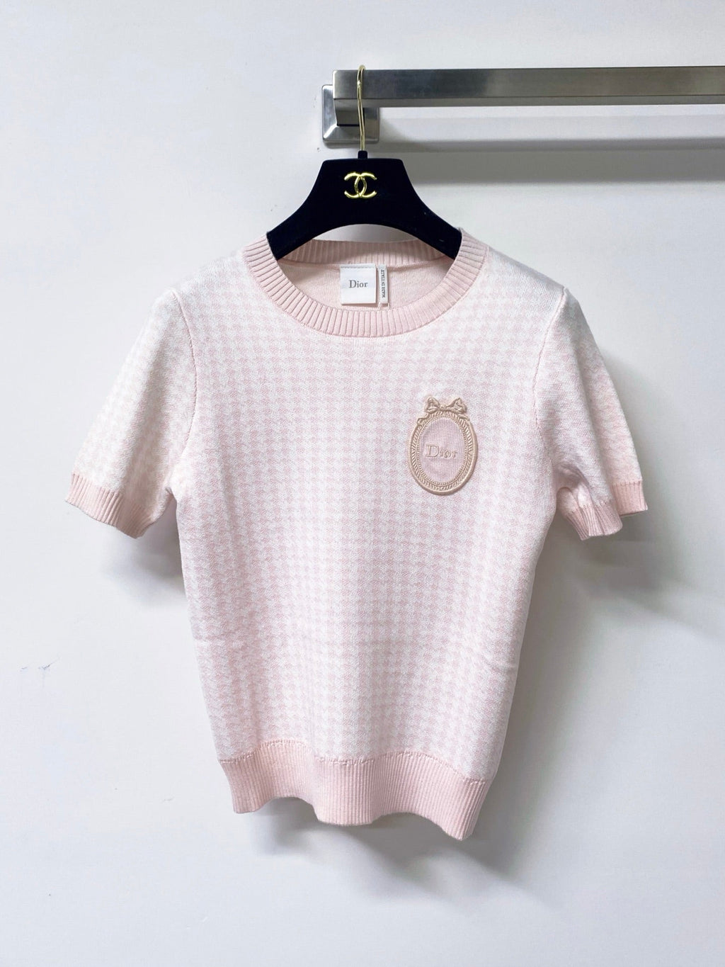 DIOR 26S SHORT-SLEEVED SWEATER 1262