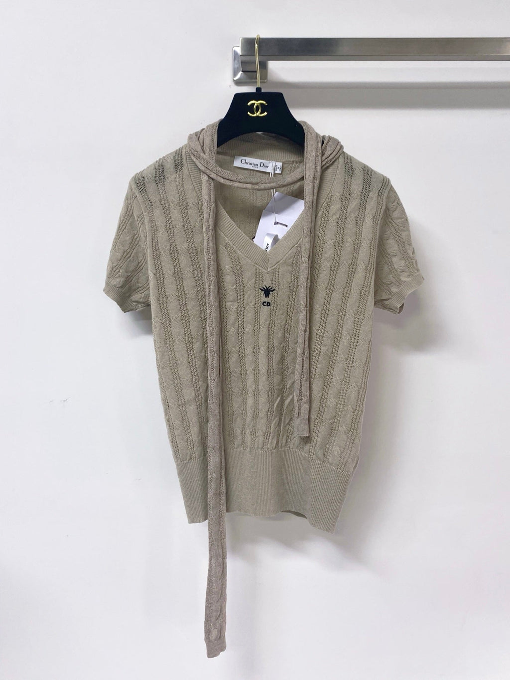 DIOR 26S SHORT-SLEEVED SWEATER 1251