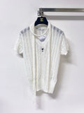 DIOR 26S SHORT-SLEEVED SWEATER 1250