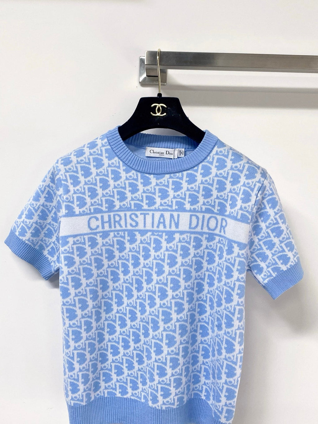 DIOR 26S SHORT-SLEEVED SWEATER 1252