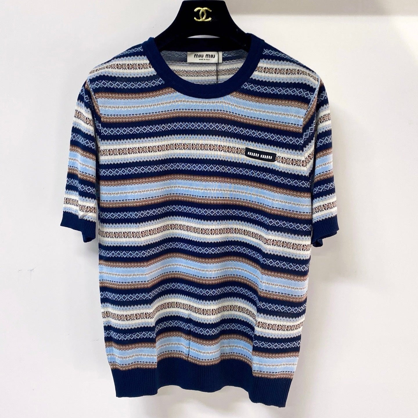 MIUMIU 26S SHORT SLEEVE T-SHIRT 1220