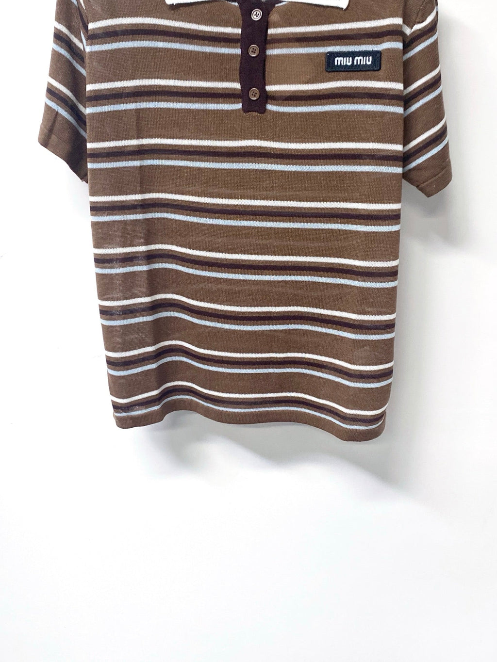 MIUMIU 26S KNIT POLO 1169