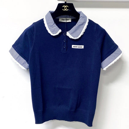 MIUMIU 26S KNIT POLO 1171