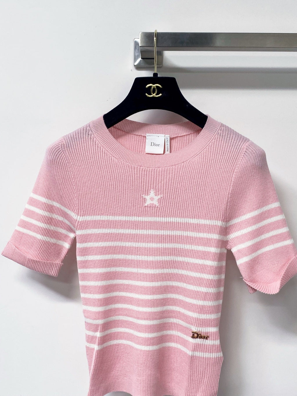 DIOR 26S SHORT-SLEEVED SWEATER 1240