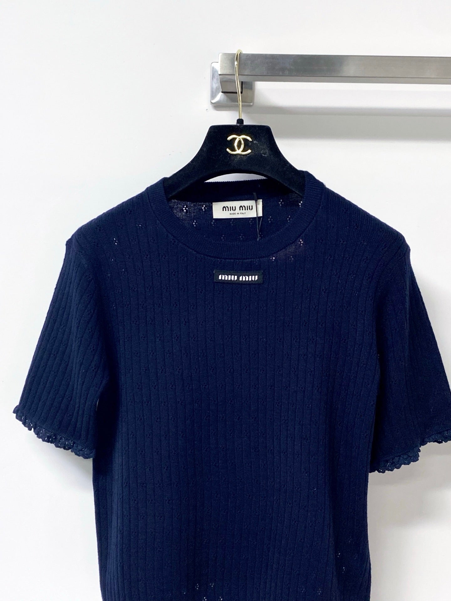 MIUMIU 26S SHORT SLEEVE T-SHIRT 1243
