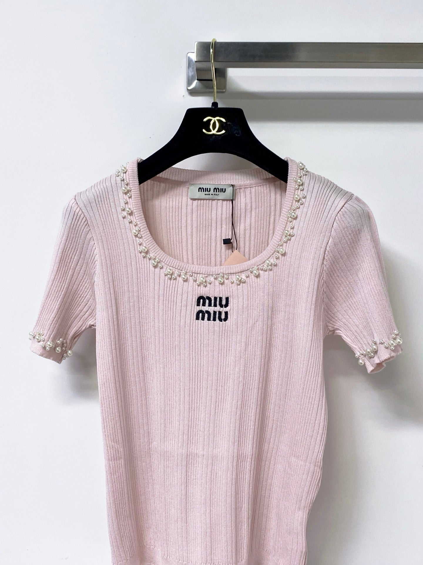 MIUMIU 26S SHORT SLEEVE T-SHIRT 1245