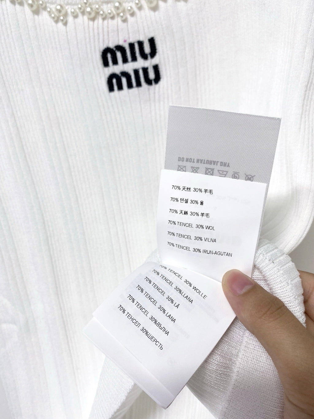 MIUMIU 26S SHORT SLEEVE T-SHIRT 1244