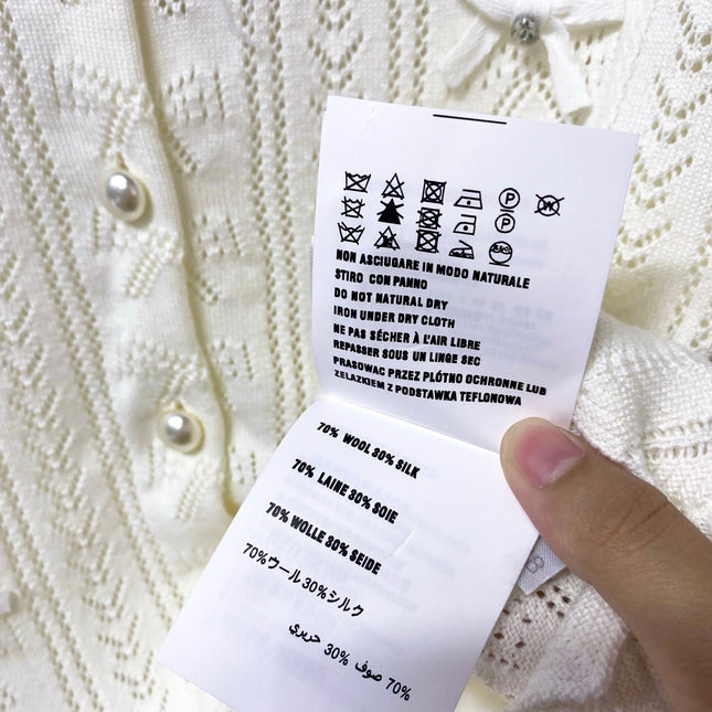 MIUMIU 26S KNIT CARDIGAN TOP 1249