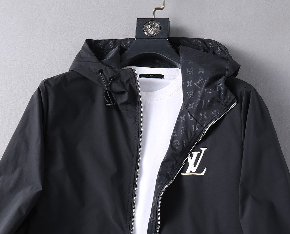LV BLACK DOUBLE-SIDED JACKET 239168