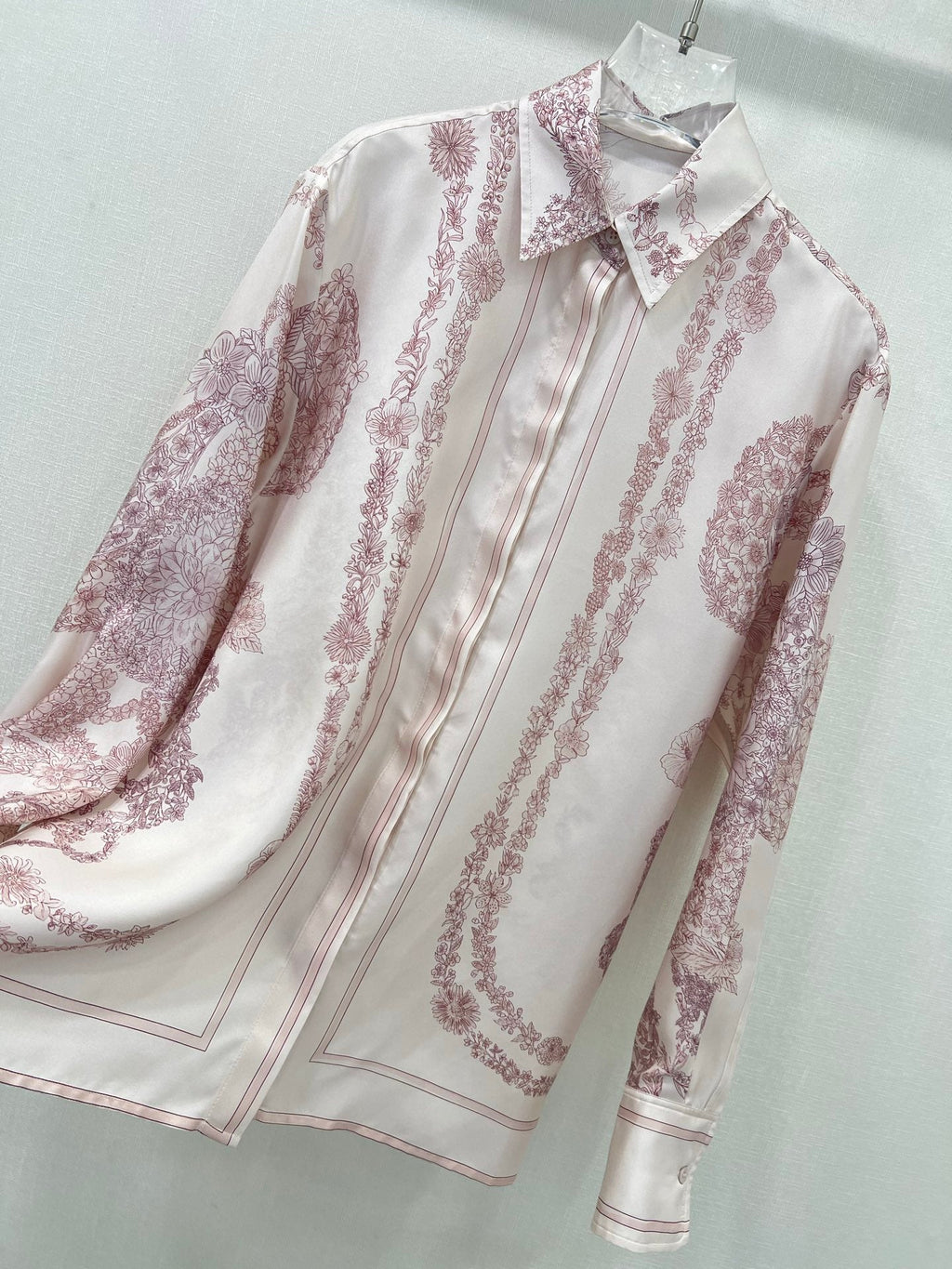 HM PRINTED SILK SHIRT 269262