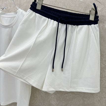 LOEWE SHORT-SLEEVE T-SHIRT AND SHORTS SET 275216