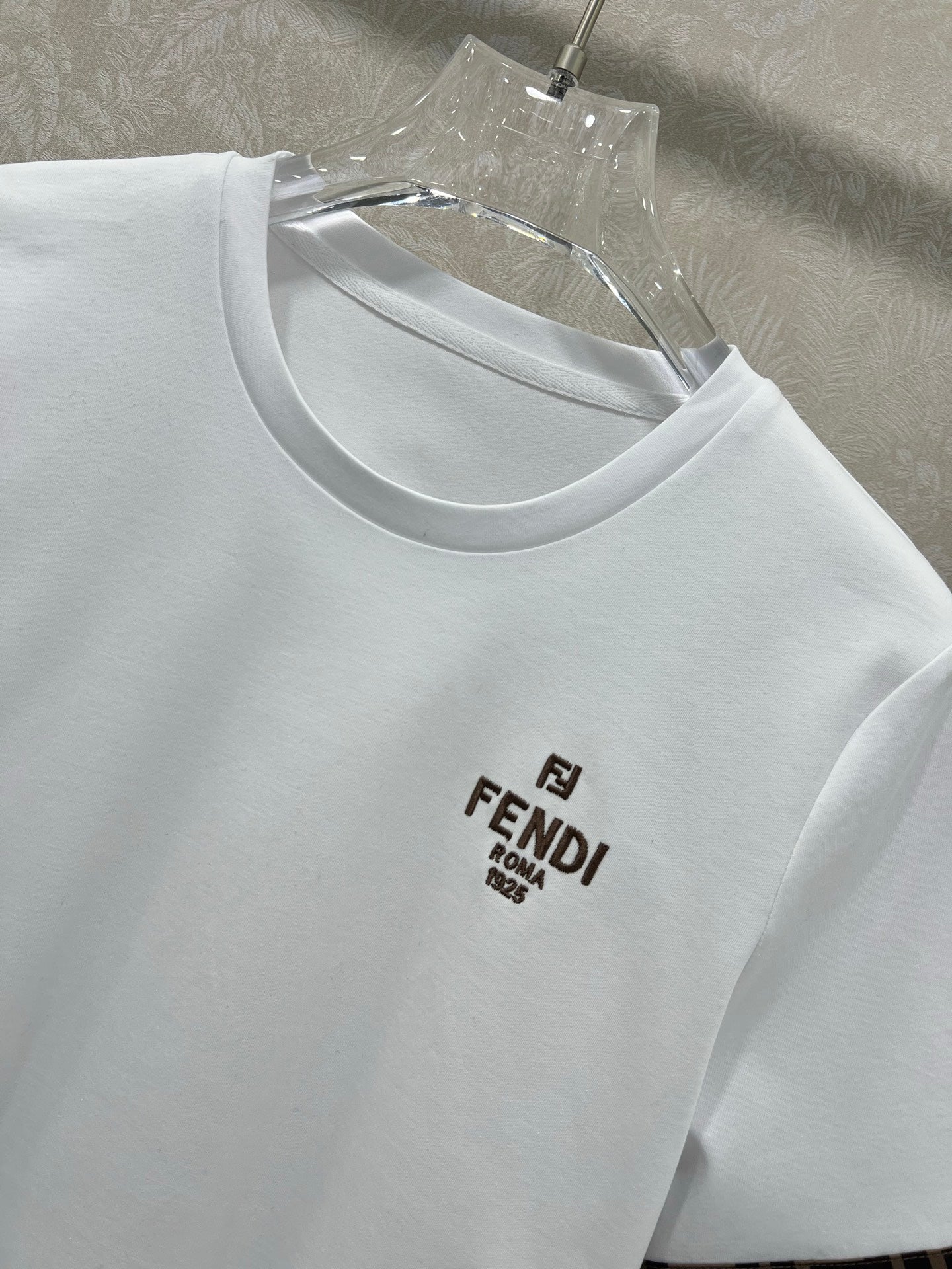 FENDI SHORT-SLEEVE T‑SHIRT AND LONG PANTS SET 275185