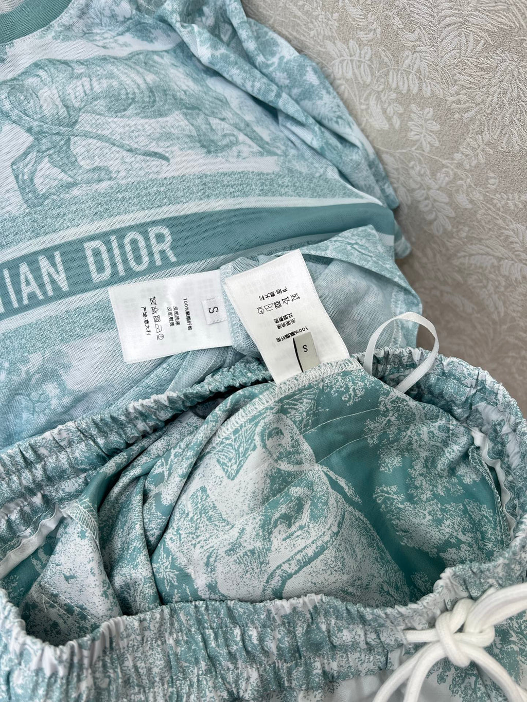 DIOR T-SHIRT AND SHORTS SET 269959