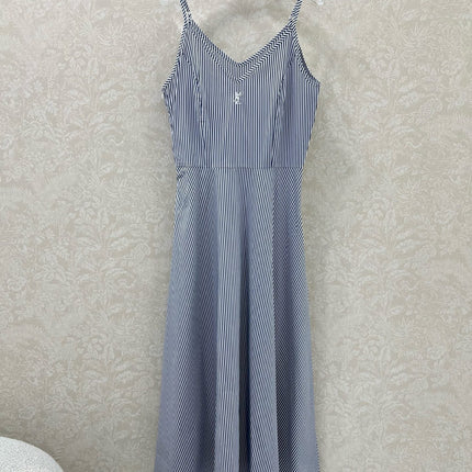 YVES SAINT LAURENT SPAGHETTI STRAP DRESS 269967