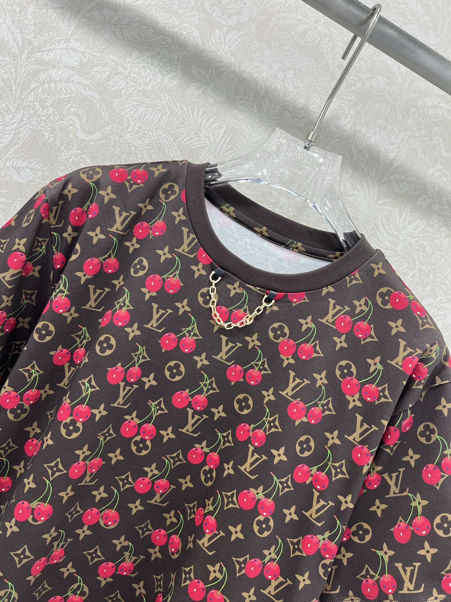 LOUIS VUITTON CHERRY BLOSSOM PRINT T-SHIRT 275069
