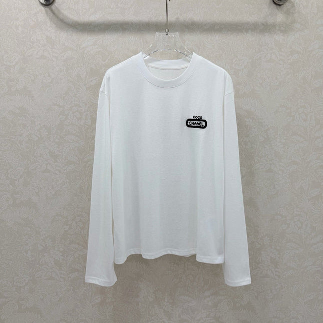 CHANEL 26S LONG-SLEEVE CREW NECK T-SHIRT 776