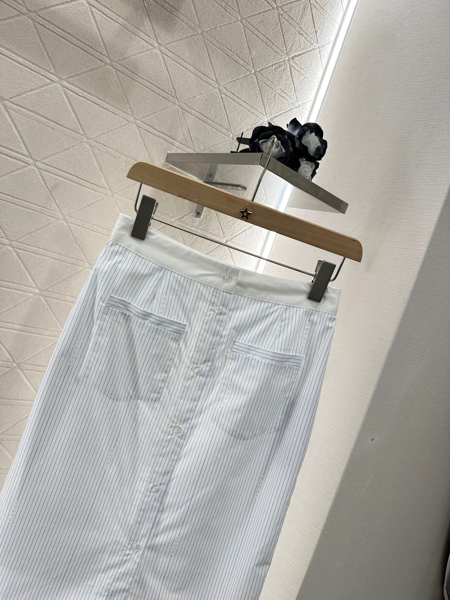 GUCCI STRIPED SKIRT 272333