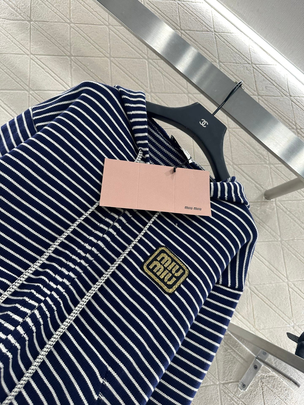 MIUMIU FLEECE HOODED JACKET STYLE 95