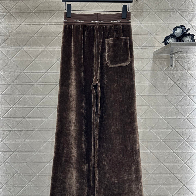MIUMIU WIDE-LEG PANTS STYLE 119
