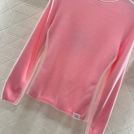 CHANEL 25S HIGH-NECK PULLOVER SWEATER 352