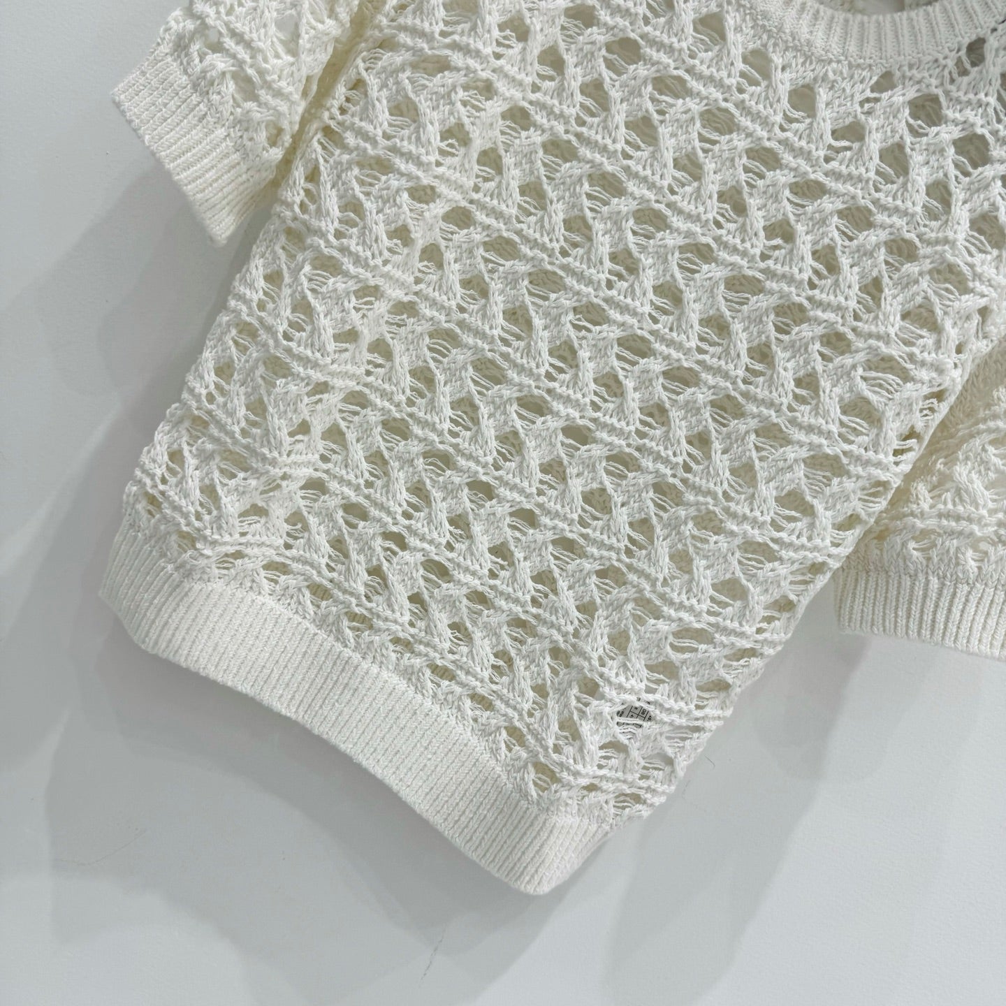 BRUNELLO 25S SHORT-SLEEVE KNIT SWEATER 267483