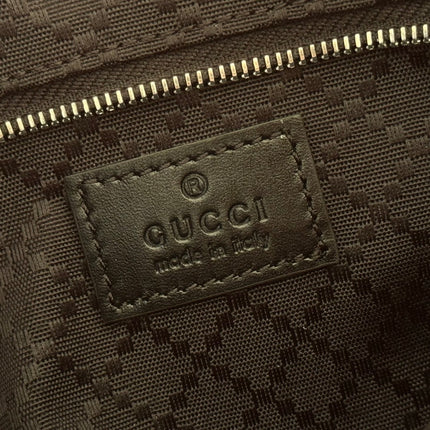 GUCCI 26S LUNETTA SHOULDER BAG 22 IN BLACK CALFSKIN