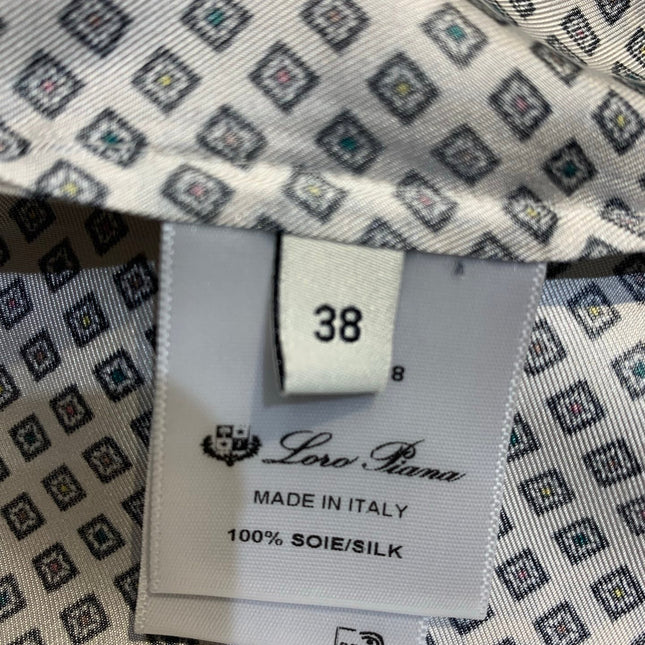 LORO PIANA 26S SILK PANTS 687