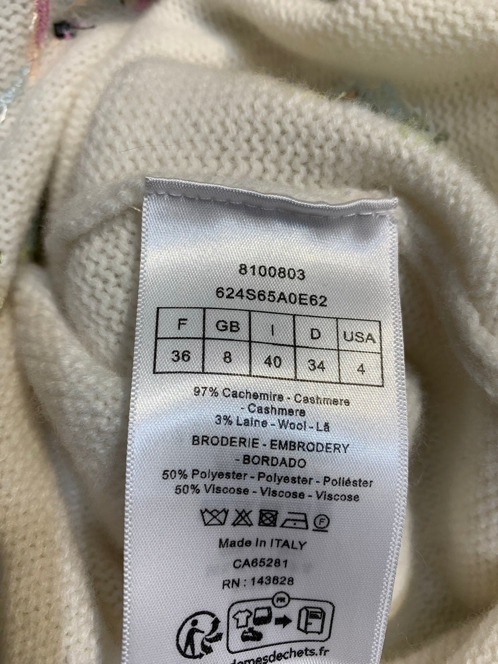 DIOR 26S SHORT-SLEEVE SWEATER 1161